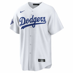 Clayton Kershaw Los Angeles Dodgers Home 2025 World Series Champions Replica Jersey - White