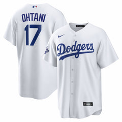 Shohei Ohtani Los Angeles Dodgers 2025 World Series Champions Home Replica Jersey - White