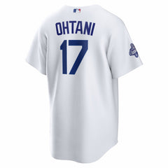 Shohei Ohtani Los Angeles Dodgers 2025 World Series Champions Home Replica Jersey - White