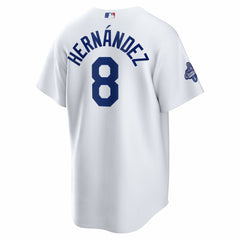 Enrique Hernández Los Angeles Dodgers Home 2025 World Series Champions Replica Jersey White | Nike