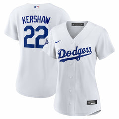 Clayton Kershaw Los Angeles Dodgers Women's Home 2025 World Series Champions Replica Jersey - White
