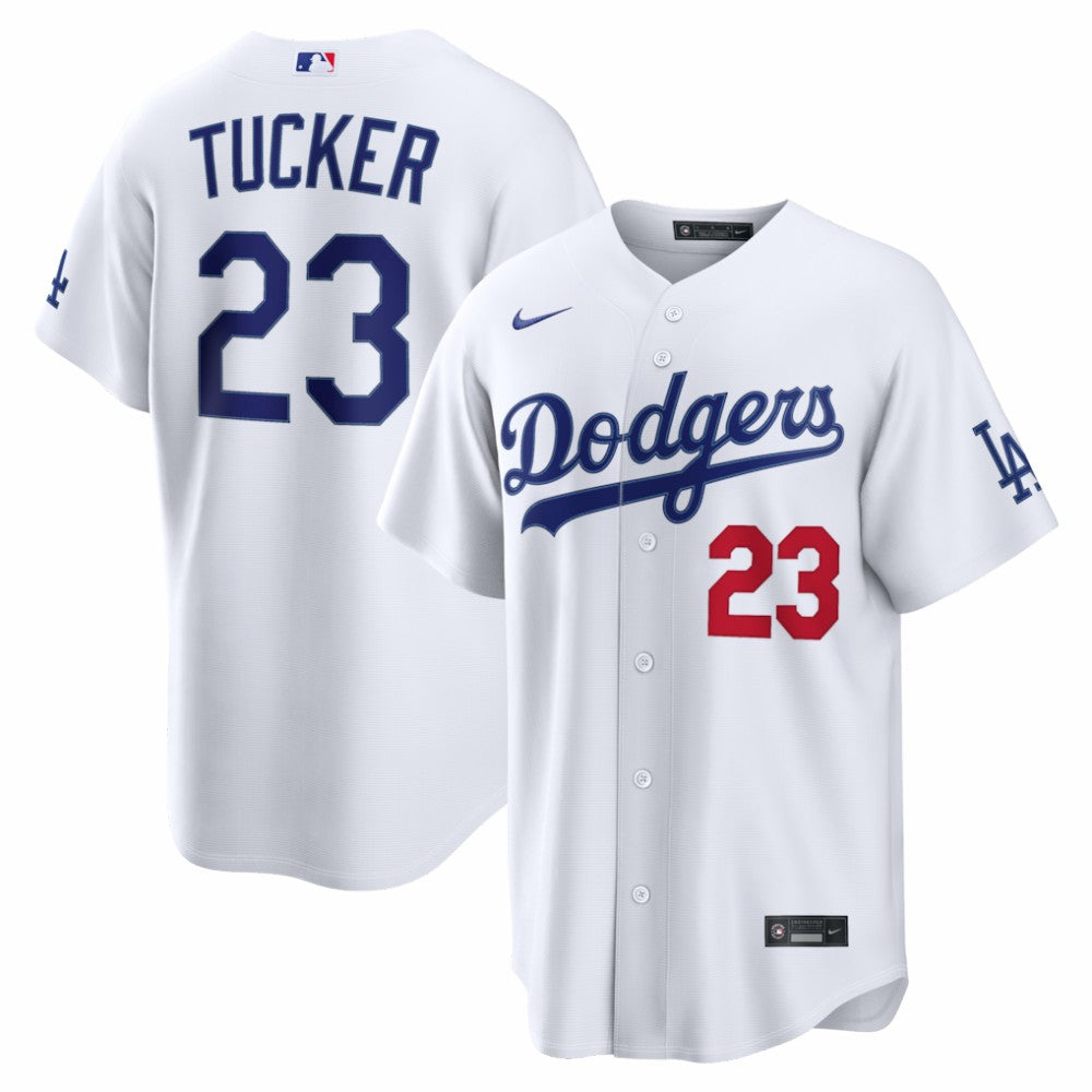 Kyle Tucker Los Angeles Dodgers Home Stadium Jersey - White