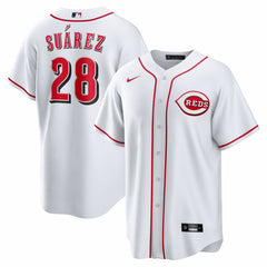 Eugenio Suárez Cincinnati Reds Home Replica Jersey White | Nike