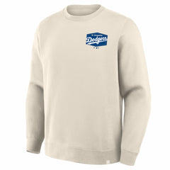 Los Angeles Dodgers 9x Champs Crewneck Sweatshirt Tan