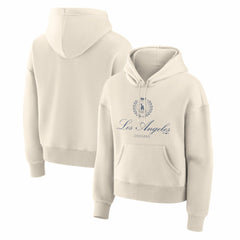 Los Angeles Dodgers Women's Legacy Fleece Hoodie Cream