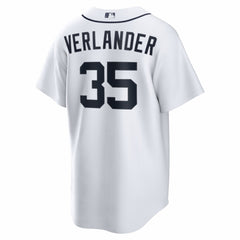Justin Verlander Detroit Tigers Home Replica Jersey White | Nike