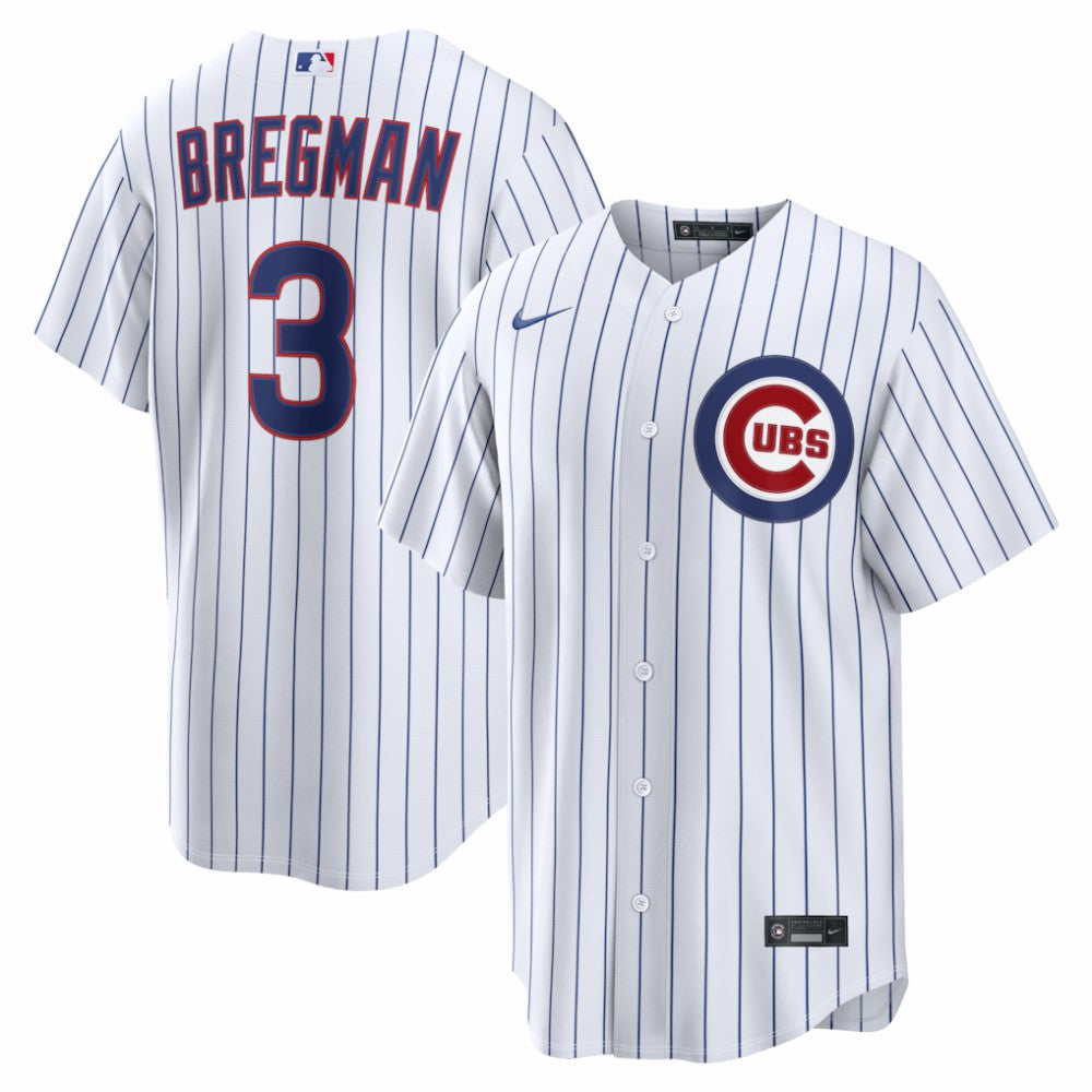 Alex Bregman Chicago Cubs Home Replica Jersey White | Nike
