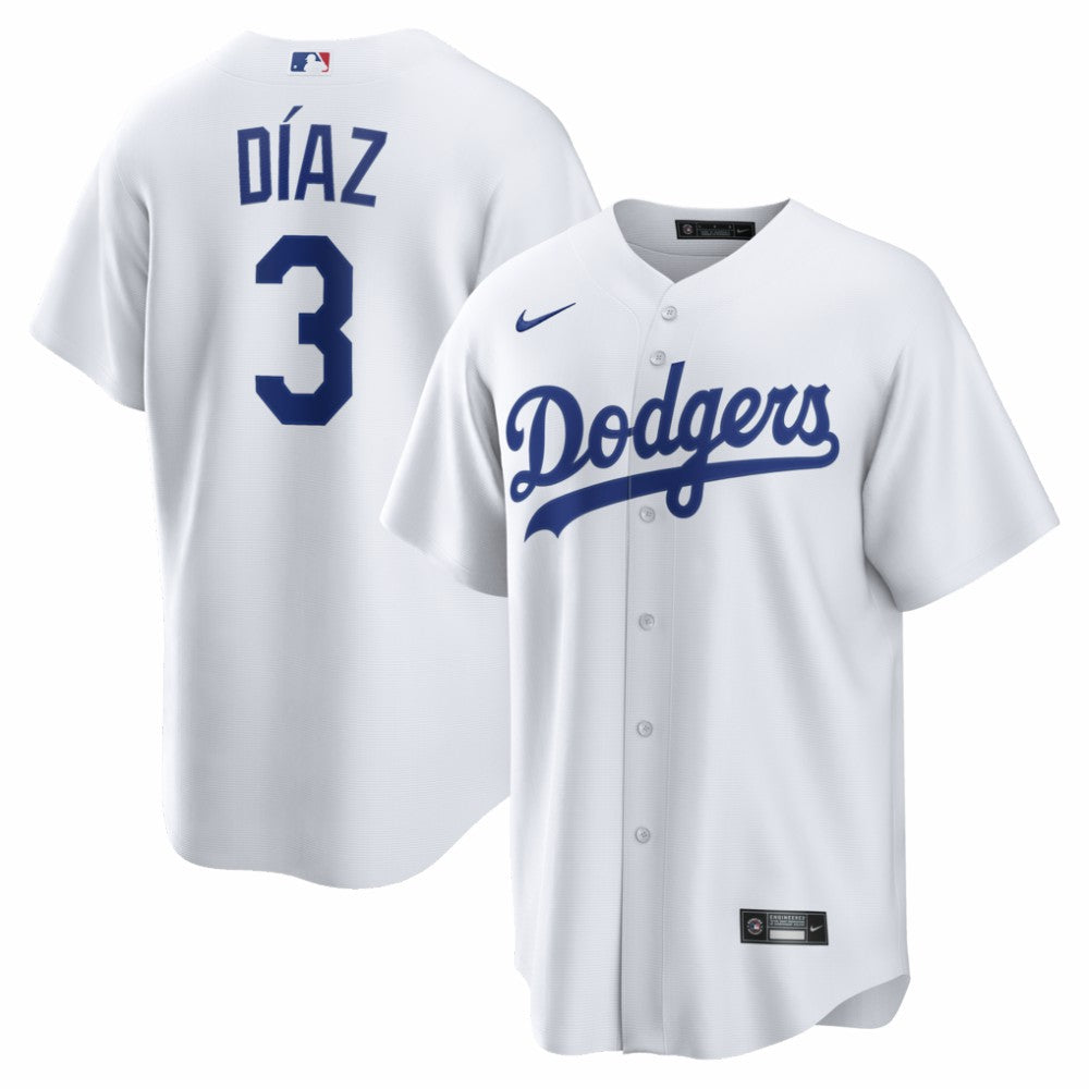 Edwin D¨ªaz Los Angeles Dodgers Home Replica Jersey - White