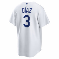 Edwin Díaz Los Angeles Dodgers Home Replica Jersey White | Nike