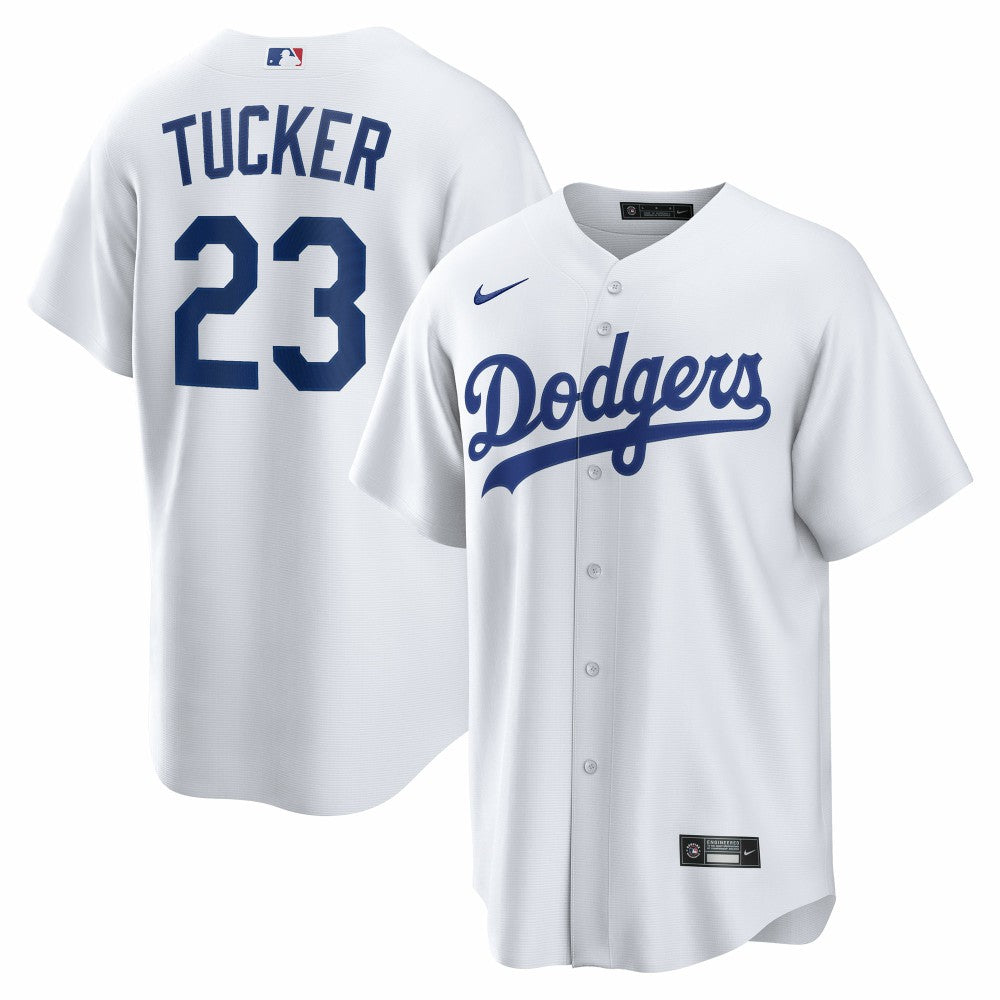 Kyle Tucker Los Angeles Dodgers Home Replica Jersey - White
