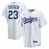Kyle Tucker Los Angeles Dodgers Home Replica Jersey - White