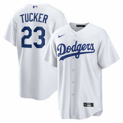 Kyle Tucker Los Angeles Dodgers Home Replica Jersey - White