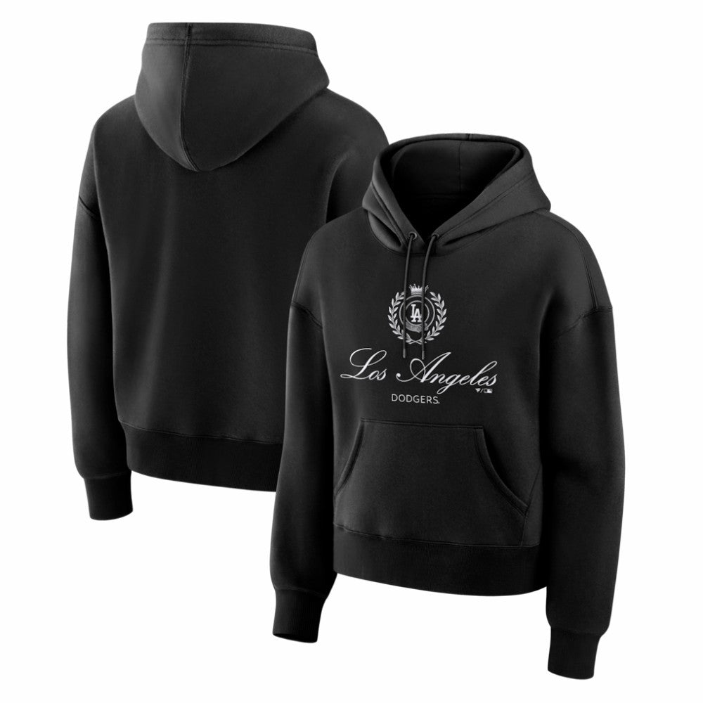 Los Angeles Dodgers Women's Legacy Fleece Hoodie Black