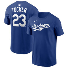 Kyle Tucker Los Angeles Dodgers Name & Number T-Shirt Royal | Nike