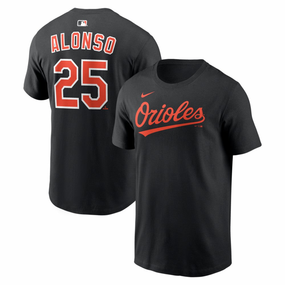 Pete Alonso Baltimore Orioles Home Name & Number T-Shirt Black | Nike