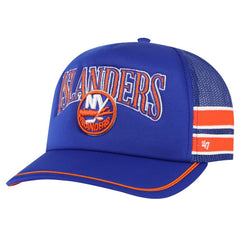 New York Islanders '47 Sideband Stripes Trucker Snapback Hat Royal