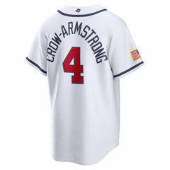 Pete Crow-Armstrong USA Baseball 2026 World Baseball Classic Home Stadium Jersey - White