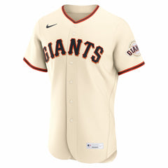San Francisco Giants Home Authentic Custom Jersey - Cream