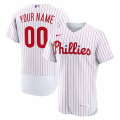 Philadelphia Phillies Home Authentic Custom Jersey - White