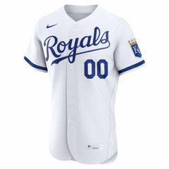 Kansas City Royals Home Authentic Custom Jersey - White