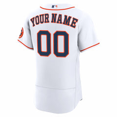 Houston Astros Home Authentic Custom Jersey - White