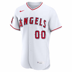Los Angeles Angels Home Authentic Custom Jersey - White