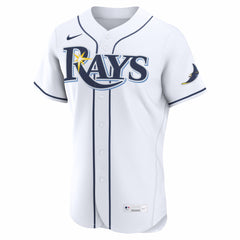 Tampa Bay Rays Home Authentic Custom Jersey White | Nike