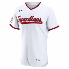 Cleveland Guardians Home Authentic Custom Jersey - White