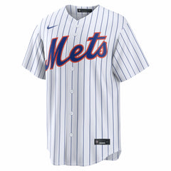 New York Mets Home Replica Custom Jersey - White