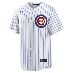 Chicago Cubs Home Replica Custom Jersey - White