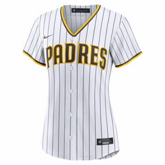 San Diego Padres Women's Home Replica Custom Jersey - White