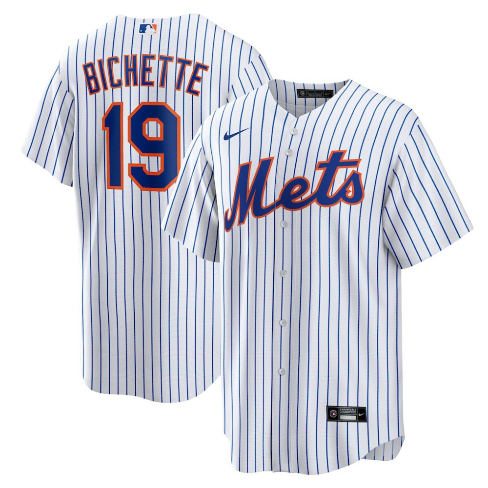 Bo Bichette New York Mets Home Replica Jersey - White