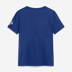 Los Angeles Dodgers Women's 2026 Gold Collection Logo T-Shirt Rush Blue | Nike