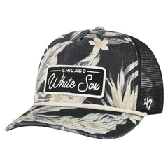 Chicago White Sox Tropicalia Trucker Hitch Adjustable Hat Black | 47 brand