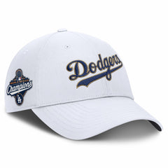 Los Angeles Dodgers 2026 Gold Collection Ripstop Adjustable Hat White | Nike