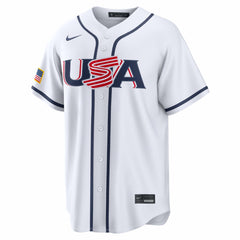 Roman Anthony USA Baseball 2026 World Baseball Classic Home Stadium Jersey - White