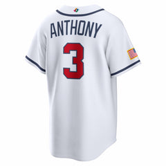 Roman Anthony USA Baseball 2026 World Baseball Classic Home Stadium Jersey - White