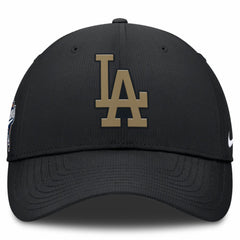 Los Angeles Dodgers 2026 Gold Collection Unstructured Adjustable Hat Black | Nike