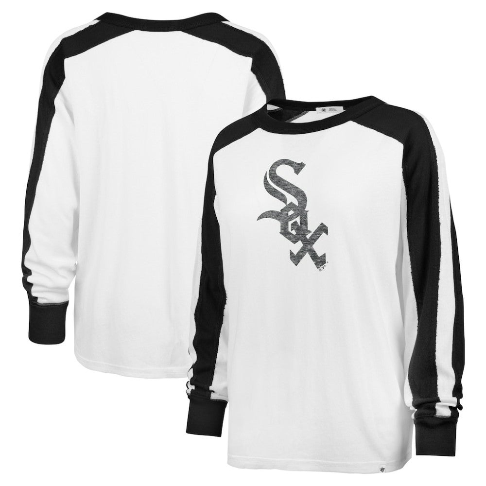 Chicago White Sox Women's Premier Caribou Long Sleeve T-Shirt White | 47 brand