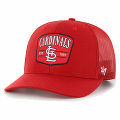 St. Louis Cardinals Squad Trucker Adjustable Hat Red | 47 brand