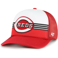 Cincinnati Reds Lift Off Foam Front Mesh Trucker Adjustable Hat Red | 47 brand