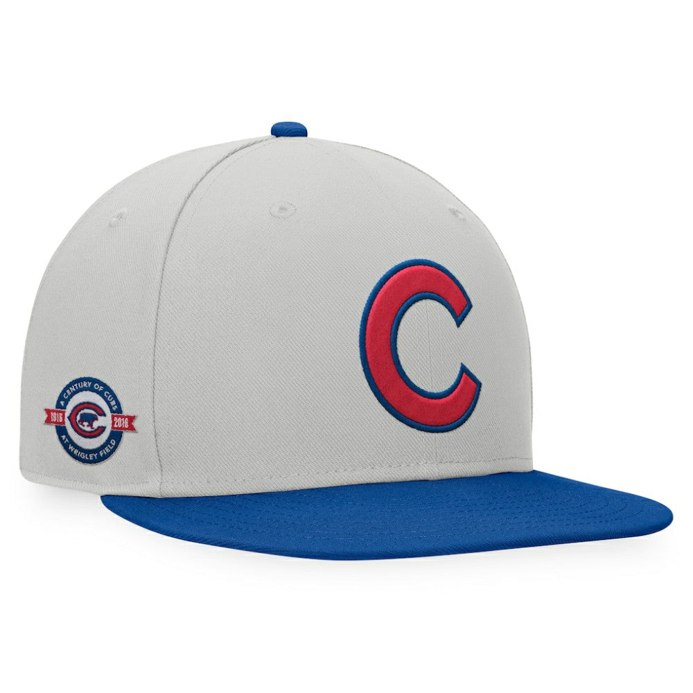 Chicago Cubs Glory Days Two-Tone Snapback Hat Gray/Royal