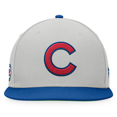 Chicago Cubs Glory Days Two-Tone Snapback Hat Gray/Royal