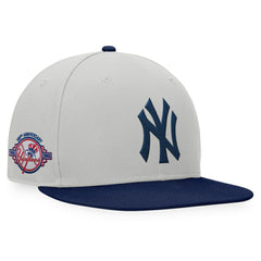 New York Yankees Glory Days Two-Tone Snapback Hat Gray/Navy