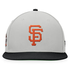 San Francisco Giants Glory Days Two-Tone Snapback Hat Gray/Black