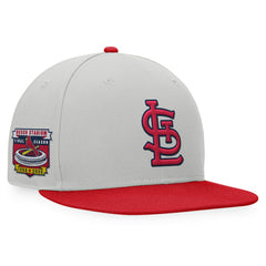 St. Louis Cardinals Glory Days Two-Tone Snapback Hat Gray/Red