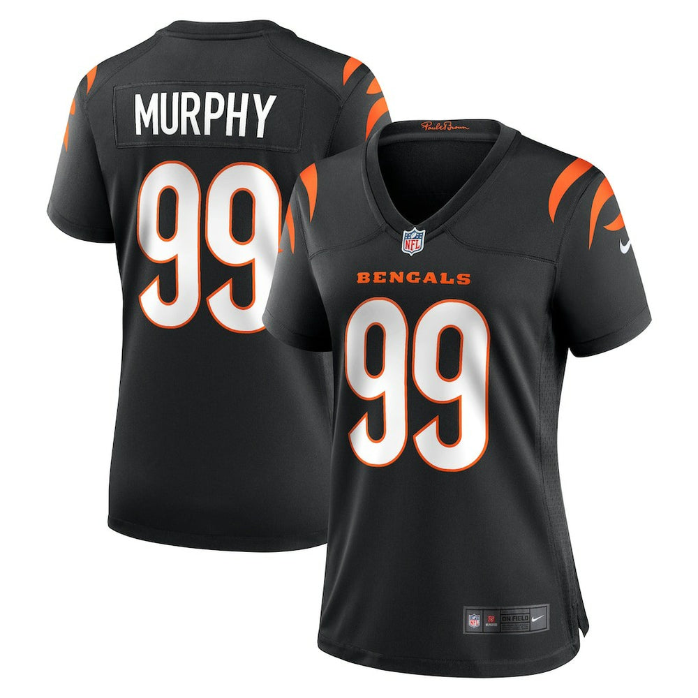 Myles Murphy Cincinnati Bengals Women's Team Game Jersey - Black