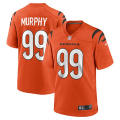 Myles Murphy Cincinnati Bengals Alternate Game Jersey - Orange