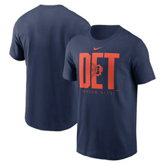 Detroit Tigers Scoreboard T-Shirt Navy | Nike