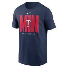 Minnesota Twins Scoreboard T-Shirt Navy | Nike